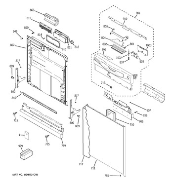 Diagram for GLD4300L15CC