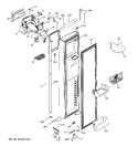 Diagram for 1 - Freezer Door