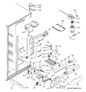 Diagram for GSW25LSTDSS