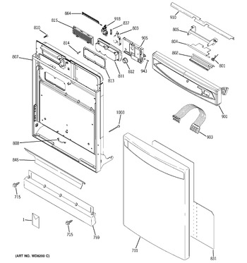 Diagram for PDW7800J15CC