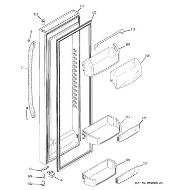 Diagram for GSW25LSTCSS