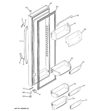 Diagram for GCE23LGTAFWW