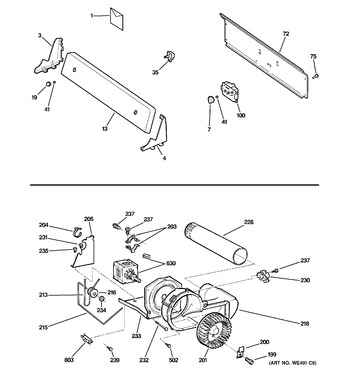 Diagram for DX2300GG0WW