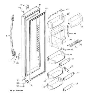 Diagram for PSF26PGSBWW