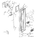 Diagram for 1 - Freezer Door