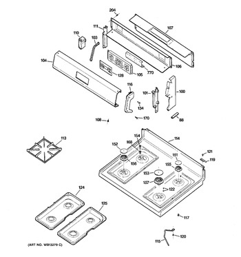 Diagram for RGB746WEH7WW