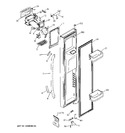 Diagram for 1 - Freezer Door