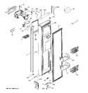 Diagram for 1 - Freezer Door