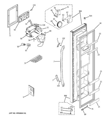 Diagram for ESH25JFWBWW