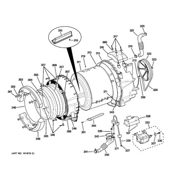 Diagram for WCVH6600H0WW