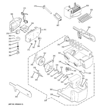 Diagram for DSD26DHWCBG