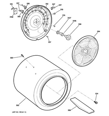 Diagram for DCVH515EF0WW