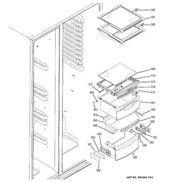 Diagram for GCE23LBWAFBB