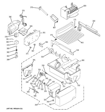 Diagram for GSS25WGTGBB