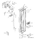 Diagram for 1 - Freezer Door