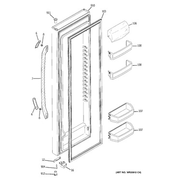 Diagram for GSS25WGTBWW