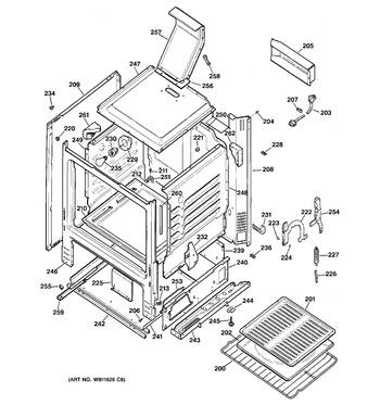 Diagram for JGBS23WEV5WW