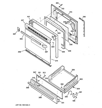 Diagram for JGBS23WEV5WW