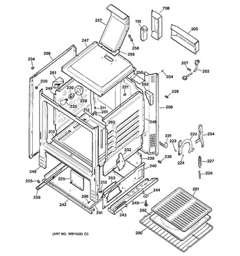 Diagram for JGBS23WEV3WW