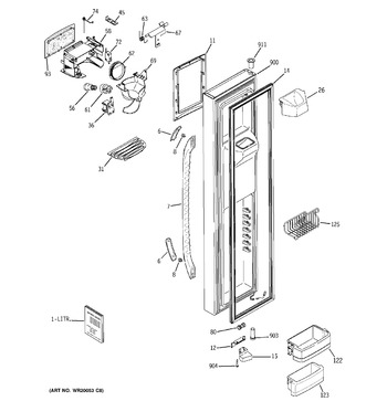 Diagram for GSF25KGWCWW