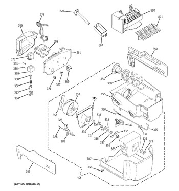 Diagram for GSF25KGWCWW