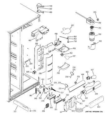 Diagram for GSF25LGWCBB