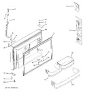 Diagram for 1 - Freezer Door