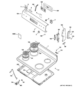 Diagram for RCB757WJ3WW