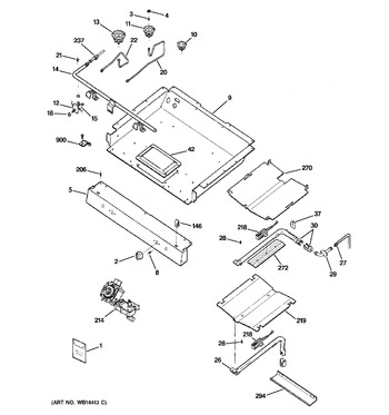 Diagram for RGB746WEHBWW