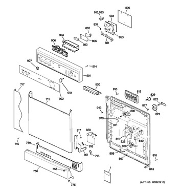 Diagram for HDA3600N10WW