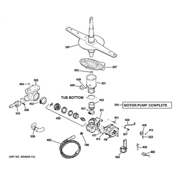 Diagram for HDA3600N10WW