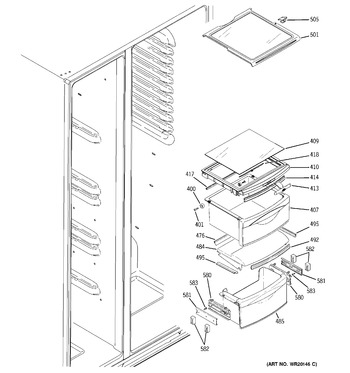 Diagram for GCE21LGWAFNS