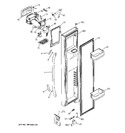 Diagram for 1 - Freezer Door