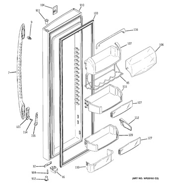 Diagram for PCF23NGWDWW