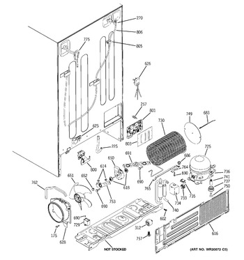 Diagram for GSF25KGWAWW