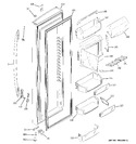 Diagram for 4 - Fresh Food Door