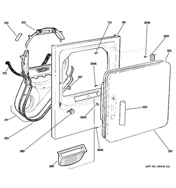 Diagram for DJXR433EG2WW