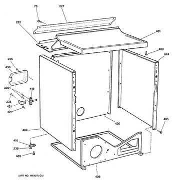 Diagram for EED5600G2WW