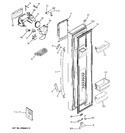 Diagram for 1 - Freezer Door