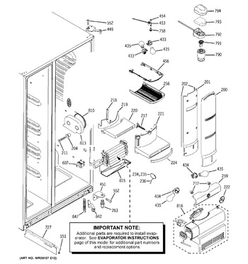 Diagram for PSH25PSWCSS