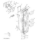 Diagram for 1 - Freezer Door