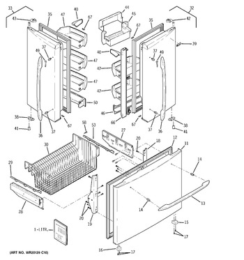 Diagram for PFSF5NFXAWW