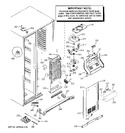 Diagram for 4 - Freezer Section