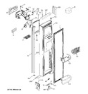 Diagram for 1 - Freezer Door