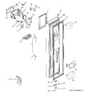 Diagram for 1 - Freezer Door