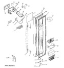 Diagram for 1 - Freezer Door