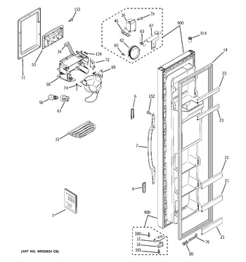 Diagram for HSM25GFTGSA