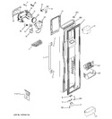 Diagram for 1 - Freezer Door