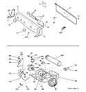 Diagram for 1 - Backsplash, Blower & Motor Assembly