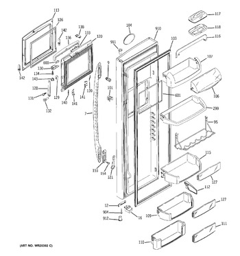 Diagram for PCK23NHWGFWW